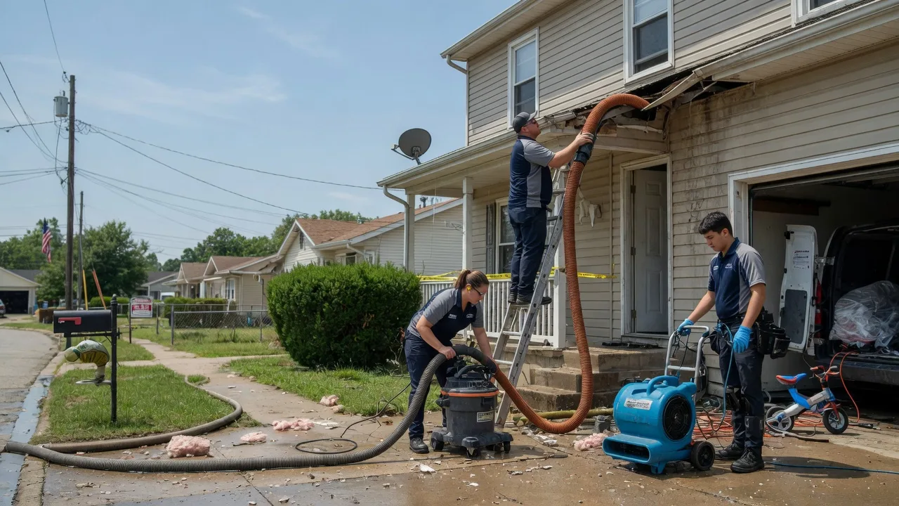 Water Damage Restoration in Le Claire, IA near me